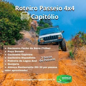 Passeio 4x4 em Capitólio